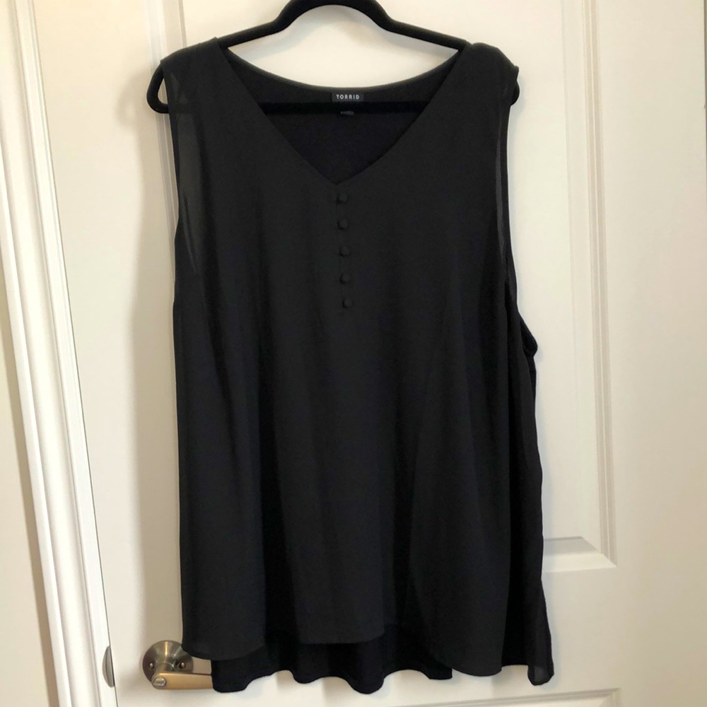 Torrid Sleeveless Blouse